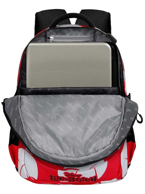 Sac à dos Running PLUS - Disney Lilo et Stitch Kiss - Rouge - Taille Unique - Kiabi