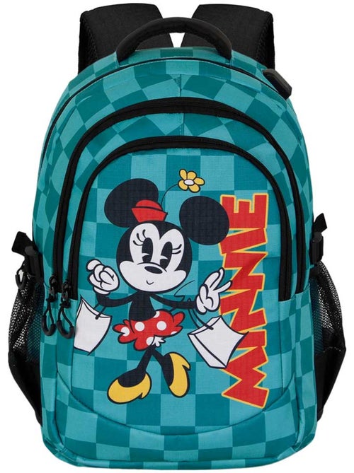 Sac à dos Running PLUS - Disney Minnie Mouse Indigo - Turquoise - Taille Unique - Kiabi