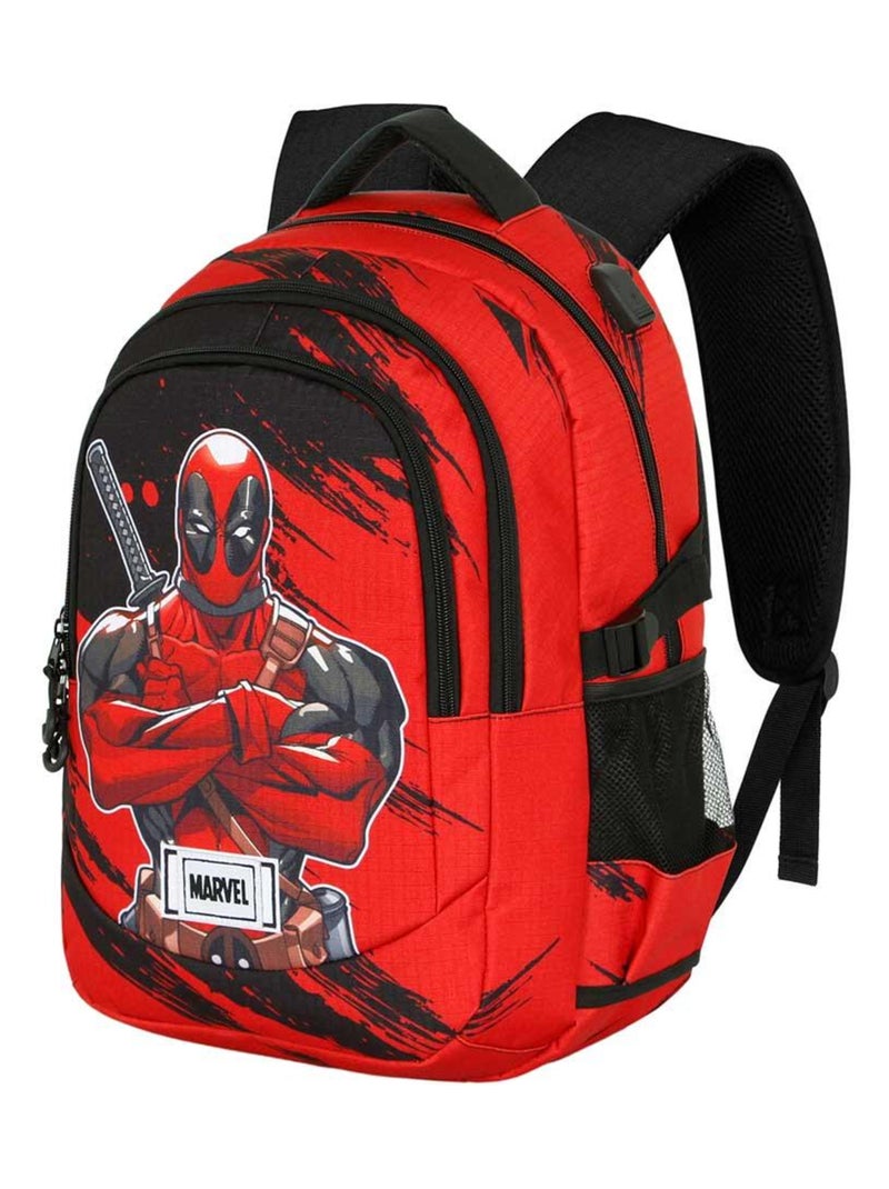 Sac à dos Running PLUS - Marvel Deadpool Bad - Rouge - Taille Unique Rouge - Kiabi