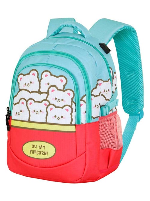 Sac à dos Running PLUS - Oh My Pop! Popcorn - Bleu - Taille Unique - Kiabi