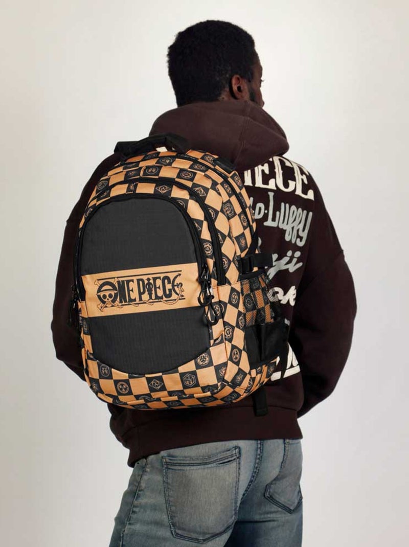 Sac à dos Running PLUS - One Piece Chess - Chameau - Taille Unique Beige foncé - Kiabi