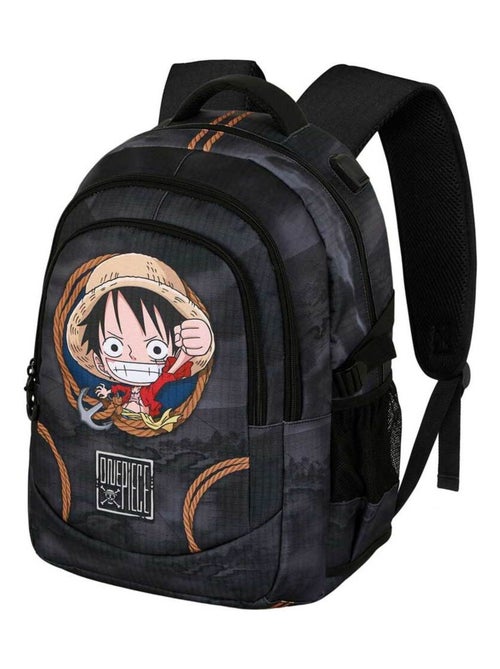 Sac à dos Running PLUS - One Piece Ropes - Noir - Taille Unique - Kiabi