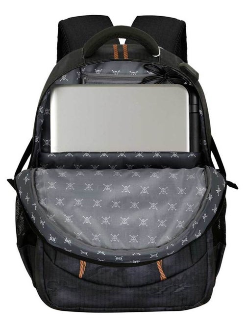 Sac à dos Running PLUS - One Piece Ropes - Noir - Taille Unique - Kiabi