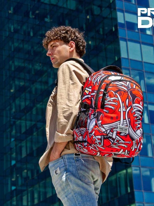 Sac à dos Running PLUS - PRODG Sneak - Rouge - Taille Unique - Kiabi