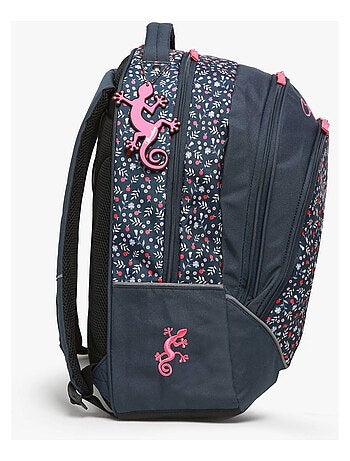Sac à dos scolaire 14L Ligne Basic Caméléon. Intérieur 2 compartiments - CM1/CM2