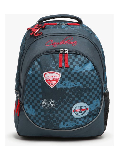 Sac à dos scolaire 14L Ligne Basic Caméléon. Intérieur 2 compartiments - CM1/CM2 - Kiabi Sac à dos scolaire 14L Ligne Basic Caméléon. Intérieur 2 compartiments - CM1/CM2 - Kiabi