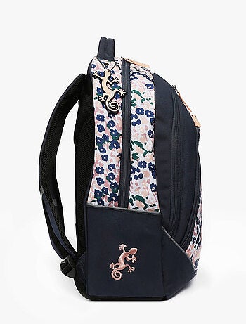 Sac à dos scolaire 14L Ligne Basic Caméléon. Intérieur 2 compartiments - CM1/CM2