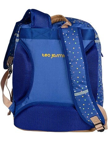 Sac à dos scolaire 2 compartiments Téo Jasmin Jasmine Cat 42 cm
