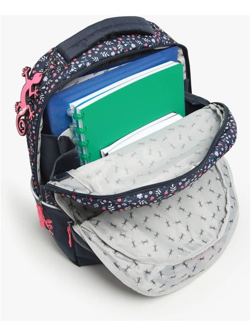 Sac à dos scolaire 39cm Ligne Basic Caméléon. Intérieur 2 compartiments - CP/CE1/CE2 - Kiabi Sac à dos scolaire 39cm Ligne Basic Caméléon. Intérieur 2 compartiments - CP/CE1/CE2 - Kiabi