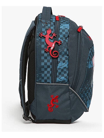 Sac à dos scolaire 39cm Ligne Basic Caméléon. Intérieur 2 compartiments - CP/CE1/CE2