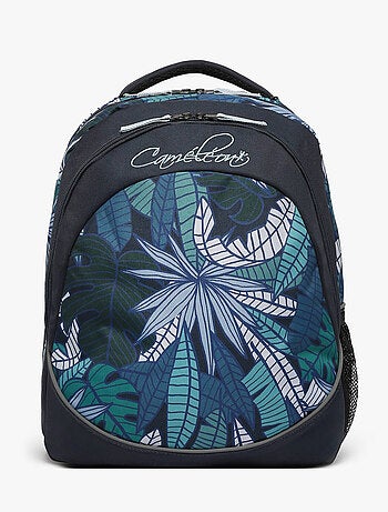 Sac à dos scolaire 39cm Ligne Basic Caméléon. Intérieur 2 compartiments - CP/CE1/CE2
