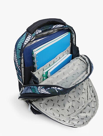 Sac à dos scolaire 39cm Ligne Basic Caméléon. Intérieur 2 compartiments - CP/CE1/CE2