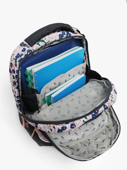 Sac à dos scolaire 39cm Ligne Basic Caméléon. Intérieur 2 compartiments - CP/CE1/CE2 - Kiabi
