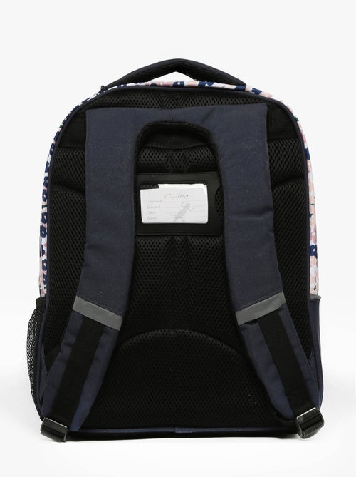 Sac à dos scolaire 39cm Ligne Basic Caméléon. Intérieur 2 compartiments - CP/CE1/CE2 - Kiabi