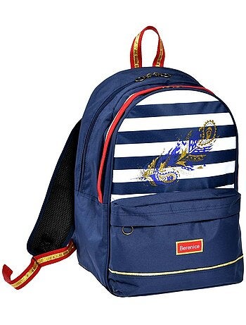 Sac à dos scolaire 45 cm BERENICE – 2 compartiments zippés