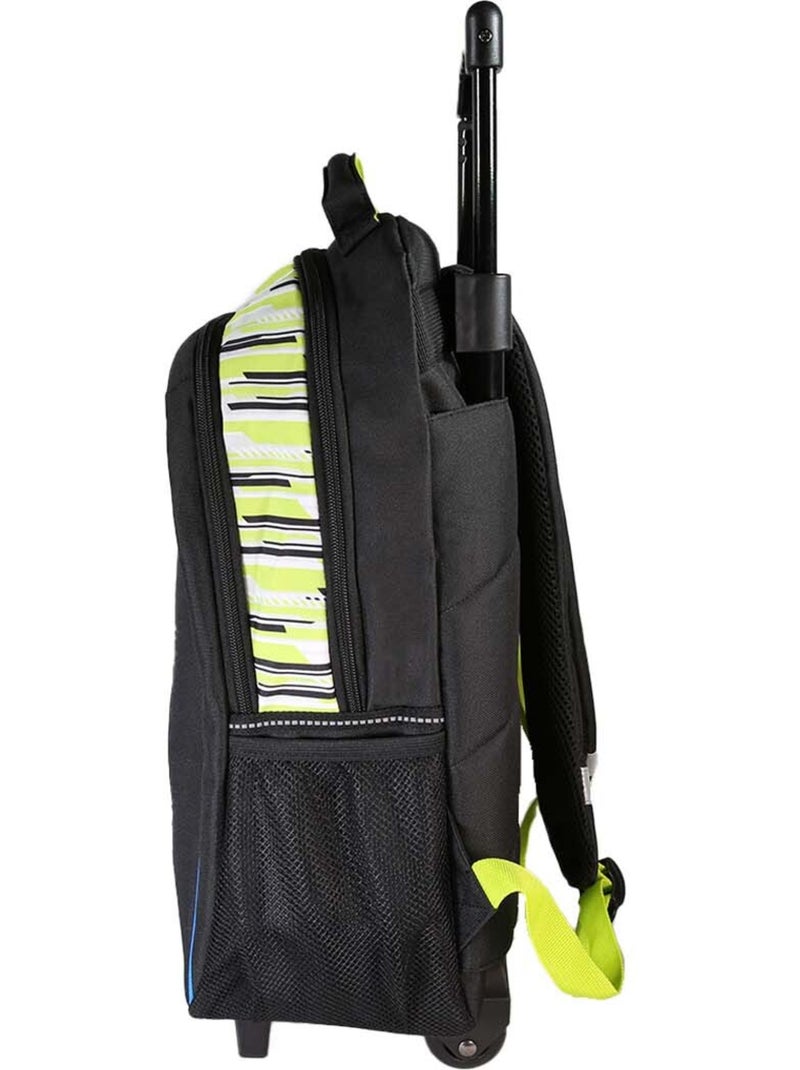 Sac à dos scolaire à roulettes garçon Beyblade X 38 cm noir et vert 2 compartiments Multicolore - Kiabi
