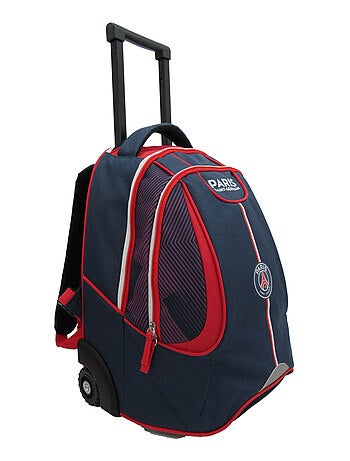 Sac à dos scolaire à roulettes PSG - Collection officielle PARIS SAINT GERMAIN