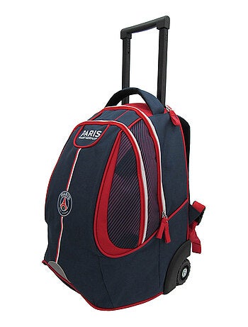Sac à dos scolaire à roulettes PSG - Collection officielle PARIS SAINT GERMAIN