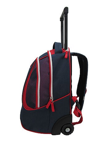 Sac à dos scolaire à roulettes PSG - Collection officielle PARIS SAINT GERMAIN