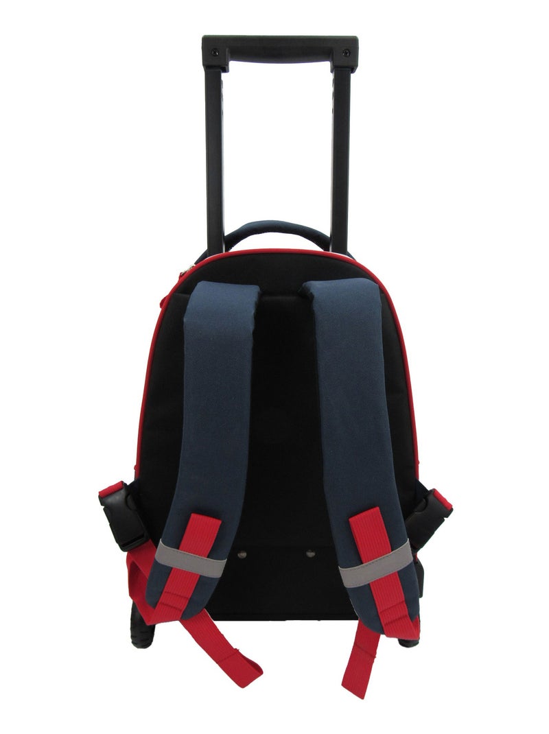 Sac à dos scolaire à roulettes PSG - Collection officielle PARIS SAINT GERMAIN Multicolore - Kiabi