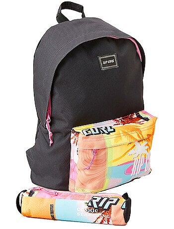 Sac à dos scolaire avec trousse Rip Curl Double Dome 2 compartiments