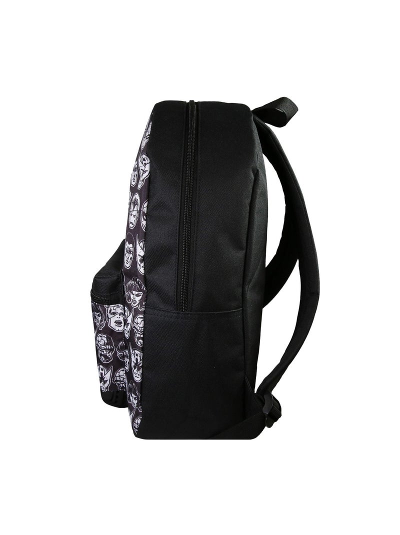 Sac à Dos Scolaire Avengers - Noir - 1 compartiment zippé - 29x13x40cm - Bagtrotter Noir - Kiabi