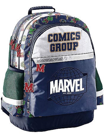 Sac à dos scolaire Avengers polyester 41 cm 2 compartiments