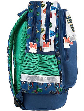 Sac à dos scolaire Avengers polyester 41 cm 2 compartiments