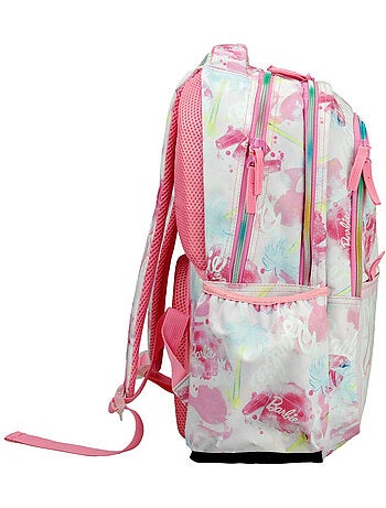 Sac à dos scolaire barbie imprimé living the dream 43 cm