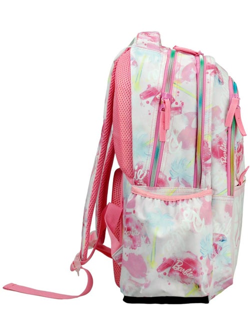 Sac à dos scolaire Barbie imprimé Living the Dream 43 CM - Kiabi