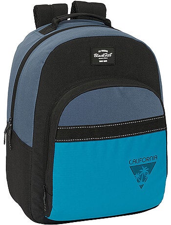 Sac à dos scolaire BlackFit8 California 42 cm à 2 zips BlackFit8