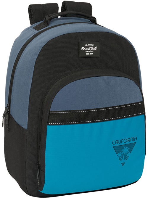 Sac à dos scolaire BlackFit8 California 42 cm à 2 zips BlackFit8 - Kiabi Sac à dos scolaire BlackFit8 California 42 cm à 2 zips BlackFit8 - Kiabi