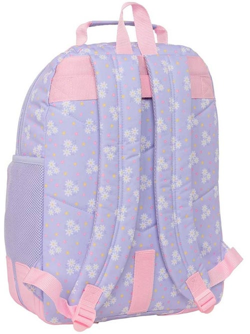 Sac à dos scolaire CMP Bouquet Rosa 2 compartiments zippés - Kiabi Sac à dos scolaire CMP Bouquet Rosa 2 compartiments zippés - Kiabi