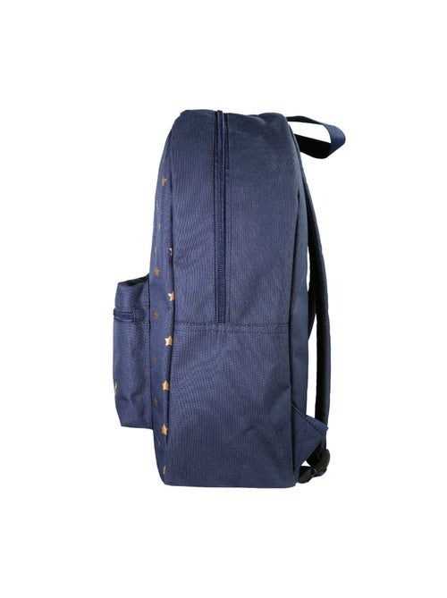 Sac à Dos Scolaire Cybel- Marine - 1 compartiment zippé - 29x13x40cm - Bagtrotter - Kiabi