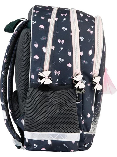 Sac à Dos Scolaire Danseuse Ballerine avec 2 compartiments 38 CM - Kiabi
