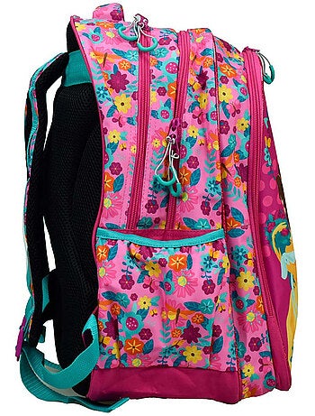 Sac à dos scolaire Disney Princess motif floral 43 CM
