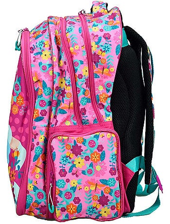 Sac à dos scolaire Disney Princess motif floral 43 CM
