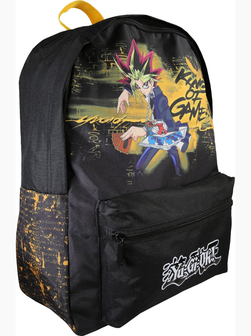 Sac à dos scolaire enfant 1 compartiment YU-GI-OH King of Game noir Noir - Kiabi