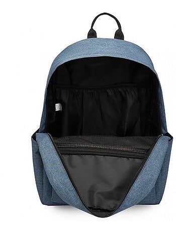 Sac à dos scolaire et de voyage 15,4 pouces hydrofuge 43x16x32 cm - kono