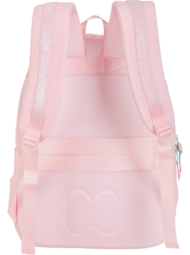 Sac à dos scolaire fille 2 compartiments MARSHMALLOW Grace Pink rose pastel Rose - Kiabi