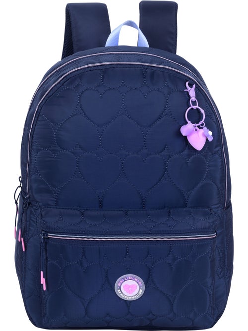 Sac à dos scolaire fille 2 compartiments MARSHMALLOW Heartsy noir - Kiabi Sac à dos scolaire fille 2 compartiments MARSHMALLOW Heartsy noir - Kiabi