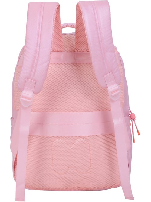 Sac à dos scolaire fille 2 compartiments MARSHMALLOW Platinum rose irisé - Kiabi Sac à dos scolaire fille 2 compartiments MARSHMALLOW Platinum rose irisé - Kiabi