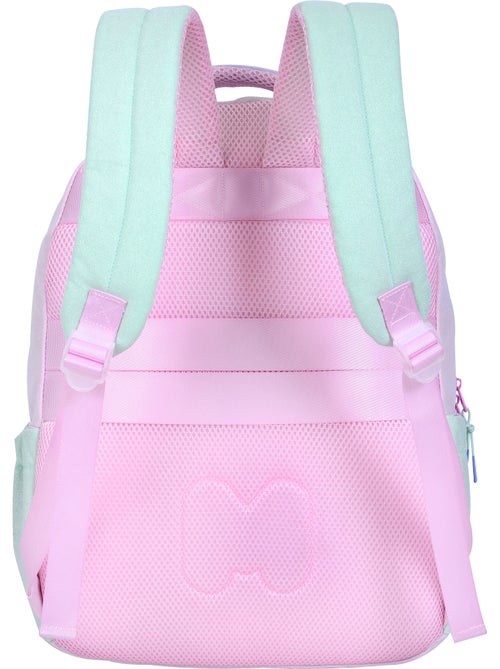 Sac à dos scolaire fille 2 compartiments MARSHMALLOW Sunrise multicolore pastel - Kiabi Sac à dos scolaire fille 2 compartiments MARSHMALLOW Sunrise multicolore pastel - Kiabi