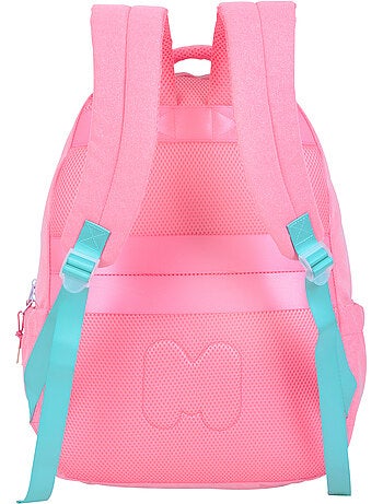 Sac à dos scolaire fille 2 compartiments MARSHMALLOW Sweet Glow Pink rose