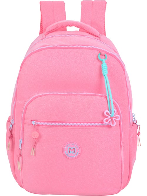 Sac à dos scolaire fille 2 compartiments MARSHMALLOW Sweet Glow Pink rose - Kiabi Sac à dos scolaire fille 2 compartiments MARSHMALLOW Sweet Glow Pink rose - Kiabi