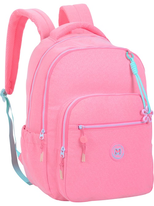 Sac à dos scolaire fille 2 compartiments MARSHMALLOW Sweet Glow Pink rose - Kiabi Sac à dos scolaire fille 2 compartiments MARSHMALLOW Sweet Glow Pink rose - Kiabi