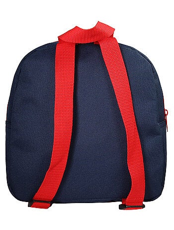 Sac à Dos Scolaire Goûter 24 cm Spiderman Bleu Marine - Bagtrotter