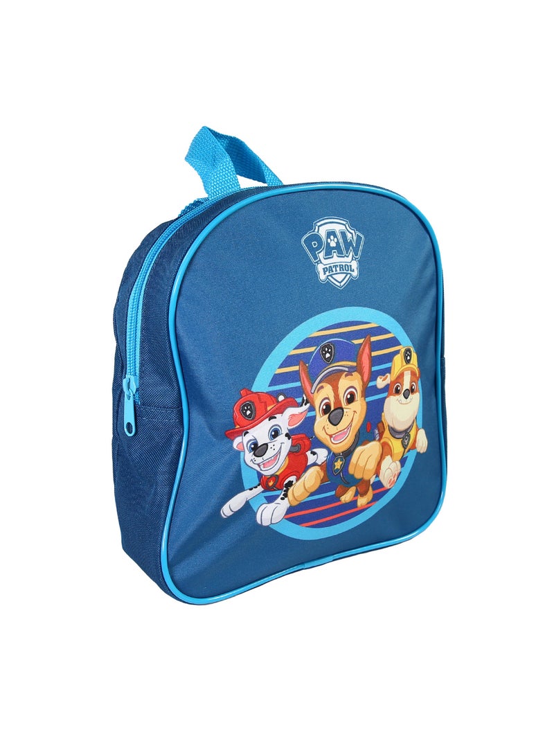 Sac à Dos Scolaire Goûter Maternelle 24 cm Pat'Patrouille- Bleu - 1 compartiment zippé - Bagtrotter Bleu - Kiabi