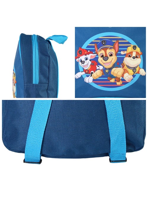 Sac à Dos Scolaire Goûter Maternelle 24 cm Pat'Patrouille- Bleu - 1 compartiment zippé - Bagtrotter - Kiabi Sac à Dos Scolaire Goûter Maternelle 24 cm Pat'Patrouille- Bleu - 1 compartiment zippé - Bagtrotter - Kiabi