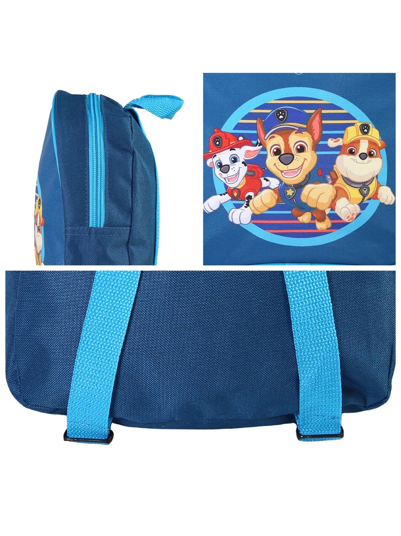 Sac à Dos Scolaire Goûter Maternelle 24 cm Pat'Patrouille- Bleu - 1 compartiment zippé - Bagtrotter Bleu - Kiabi
